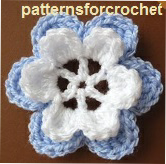 Layered Flower Motif USA